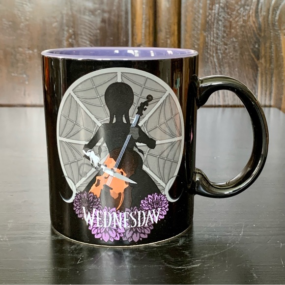 I’m Not Weird, Everyone Else Is Wednesday Adams 20oz Ceramic Mug - Picture 2 of 10